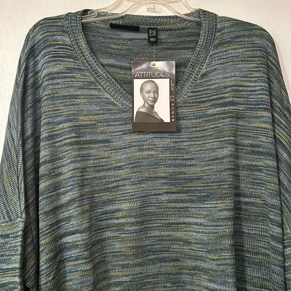 Attitudes by Renee Sweater Ladies Medium/Large! New with Tags